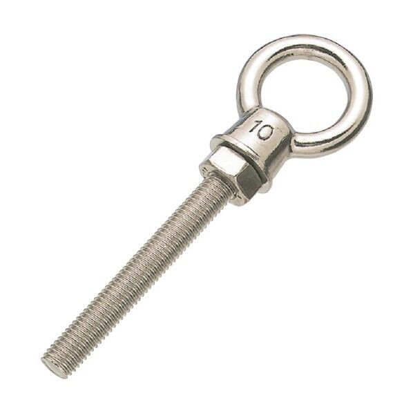 K型ロングアイボルト(ステンレス製) インチねじ