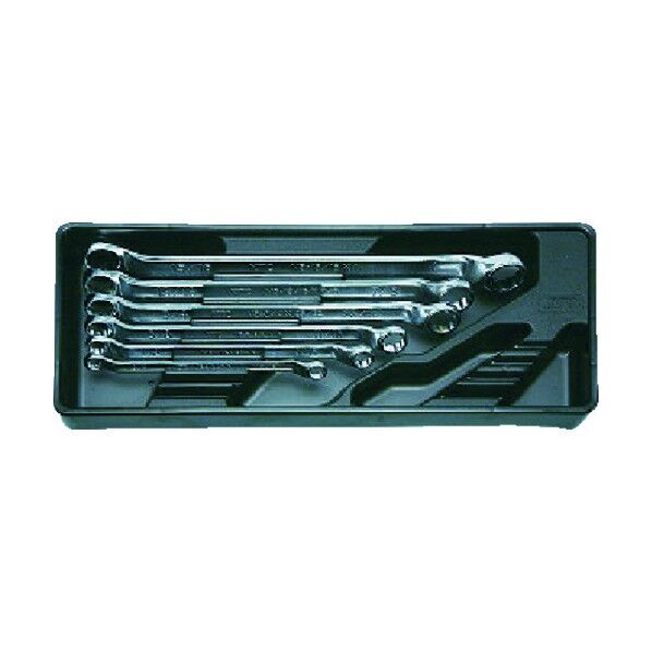 両口めがねレンチセット(6本組)インチ 12角 TM506B 6本組