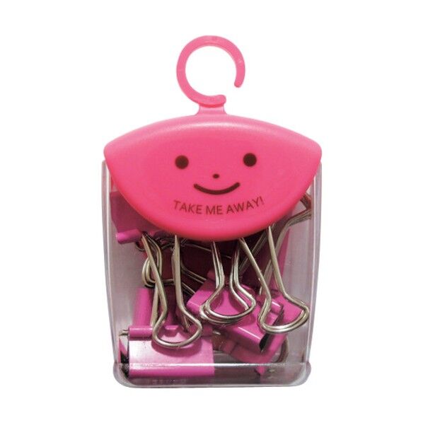 ミツヤ ダブルクリップ19MMポップRD 【単位:箱】 TM-71-PR 8個...