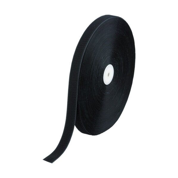 マジック結束テープ縫製用B側25mmX25m黒 320 x 320 x 35 mm TMBH-2525-BK 1点