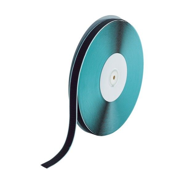 マジックテープ糊付B側20mm×25m黒 320 x 320 x 35 mm TMBN-2025-BK 1点