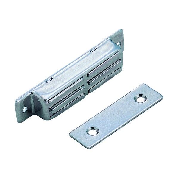 マグネットキャッチアルミ製・縦型80mm(1個=1PK) 81 x 25 x 20 mm TMC-0083D 1個