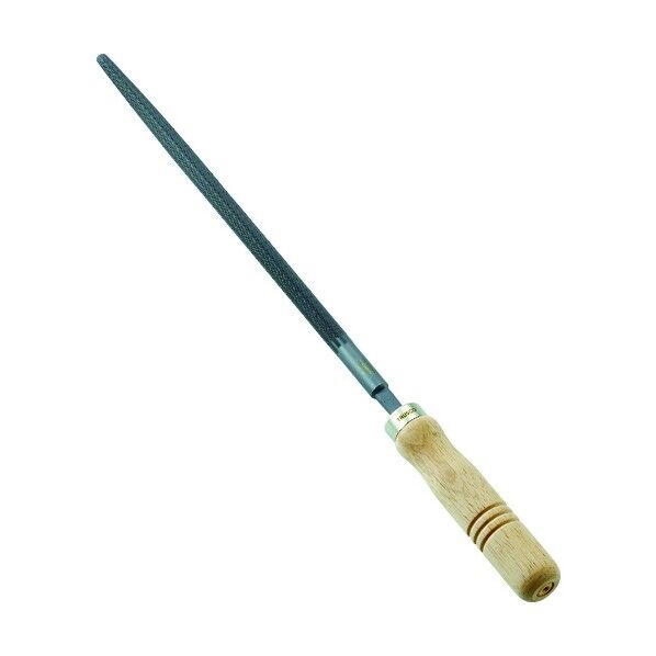 鉄工用ヤスリ(木柄付) 丸型