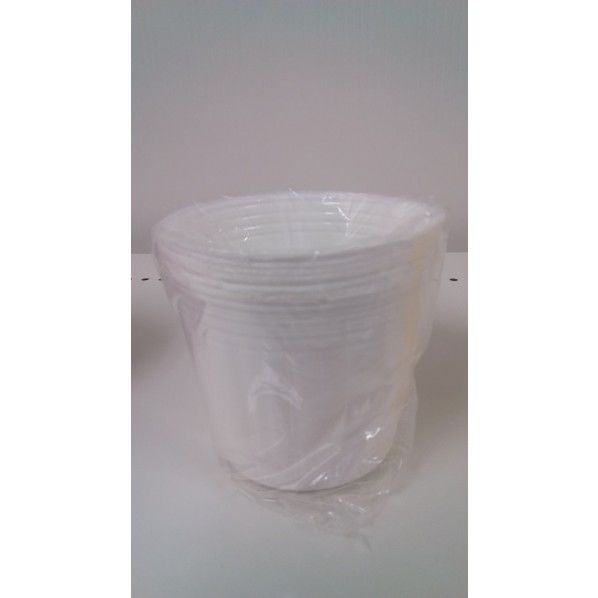 カラーポリポット 白 9cm 1個