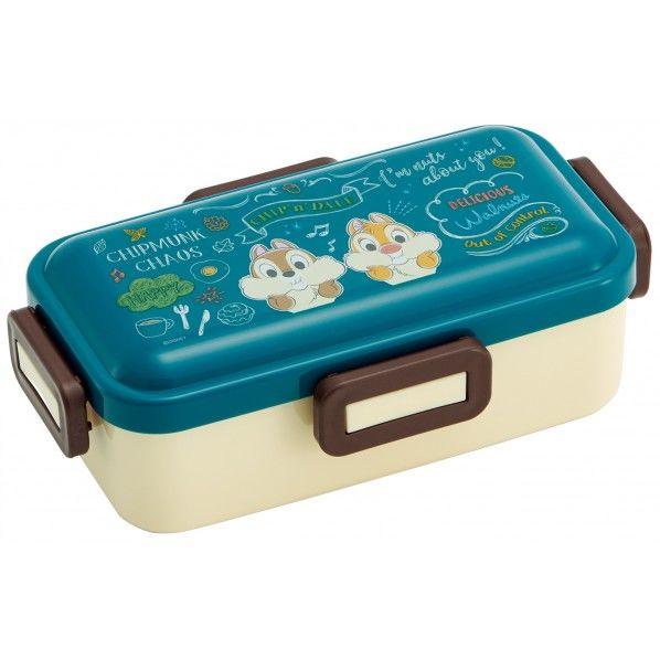 チップ&デール ふわっと弁当箱 幅18.6×奥行10.8×高さ6.2cm PFLB6 1個