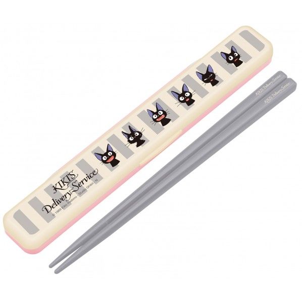 魔女の宅急便 音の鳴らない箸・箸箱セット 幅19×奥行3.1×高さ1.3cm はし/18cm ABC3 1個