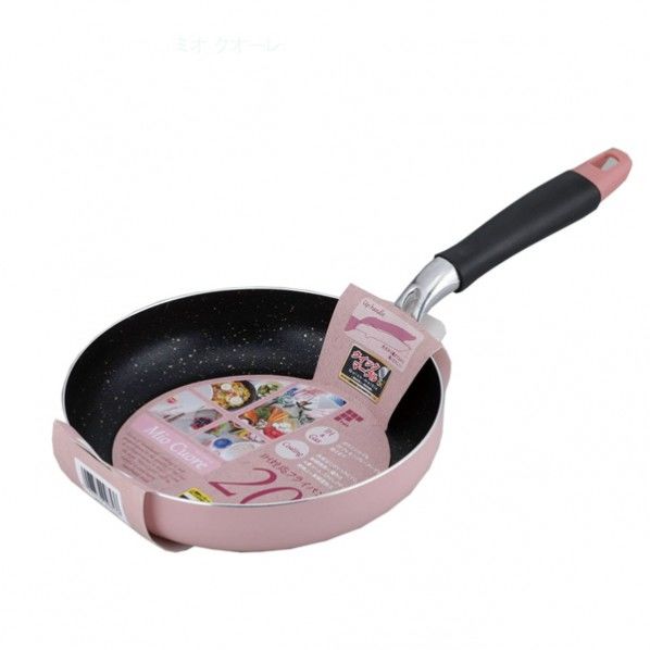 ミオクオーレ IH対応 フライパン 幅37.6×奥行20.4×高さ7.8cm 深さ/4cm RA-9853