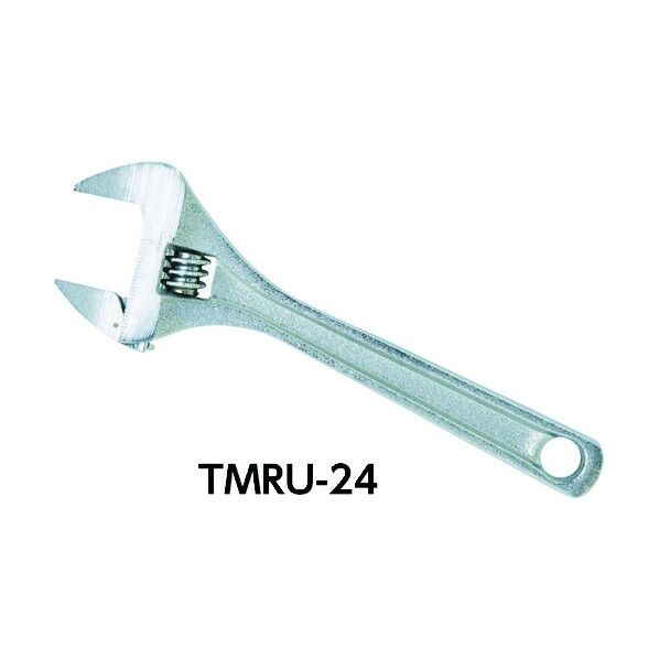 薄口モンキーレンチ(口開24mm) 192 x 72 x 21 mm TMRU-24 1点