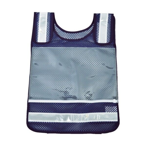 肩調整付ゼッケンベスト