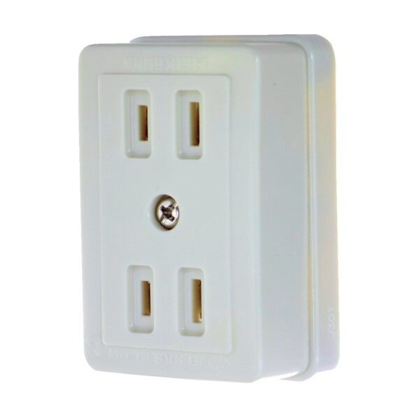 露出コンセント 家庭用125V 標準タイプ