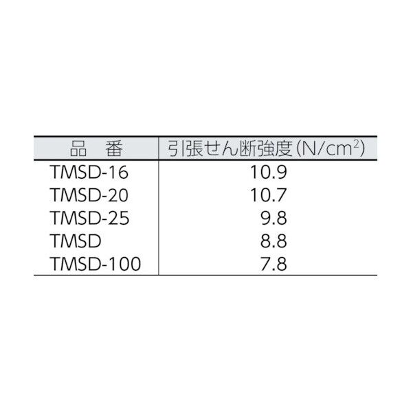 トラスコ マジックテープ強粘着幅２５ｍｍＸ長さ１ｍ白 TMSD-25-W 1点