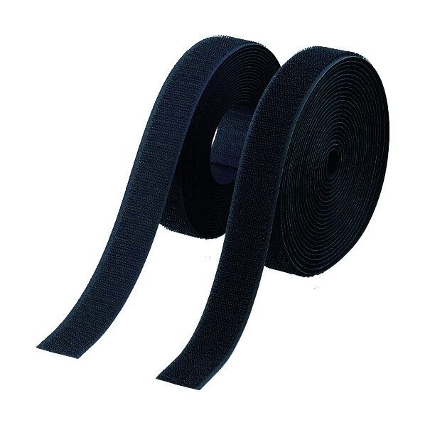マジックテープ縫製タイプ25mmX5m黒 152 x 132 x 64 mm TMSH-255-BK 1点