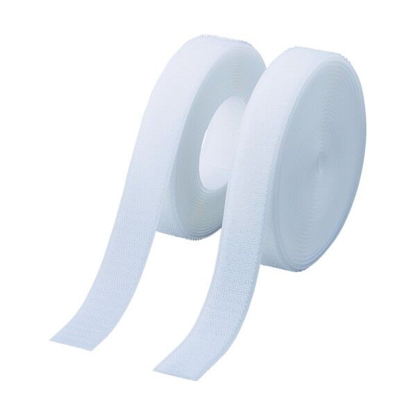 マジックテープ縫製タイプ50mmX5m白 125 x 125 x 105 mm TMSH-505-W 1点