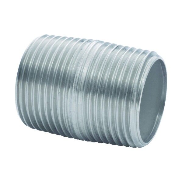 トラスコ(TRUSCO) ねじ込み管継手SUSニップル10A 15 x 15 x 28 mm TNN-10A...