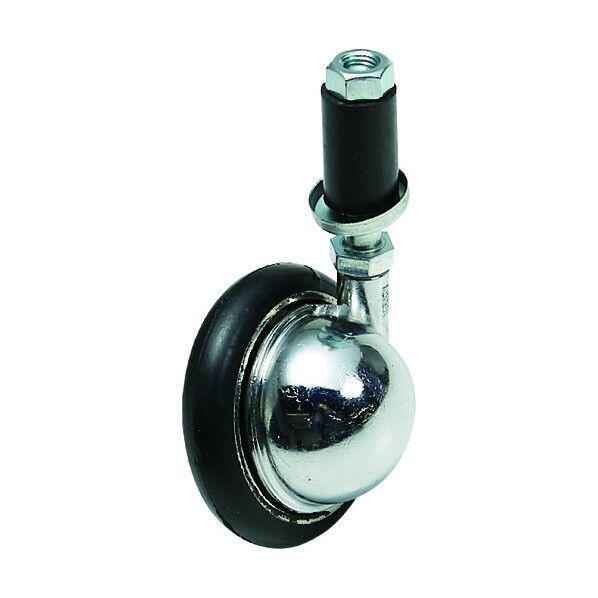 サムソン メタルボールキャスター 自在 ゴム車 60mm TP1160-21-CR-RT 1個