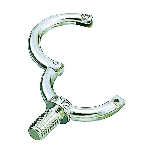 ステンレス オープンアイボルト ねじ径M6 95 x 45 x 25 mm TOIB-6M 1点