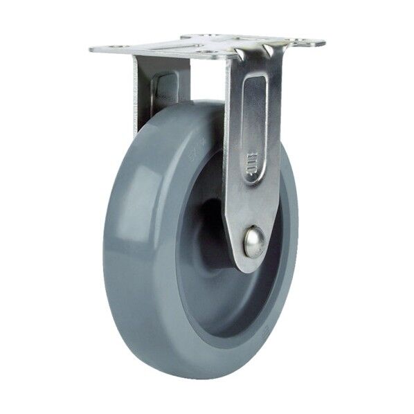 ステンレスキャスター(ウレタン車) 固定