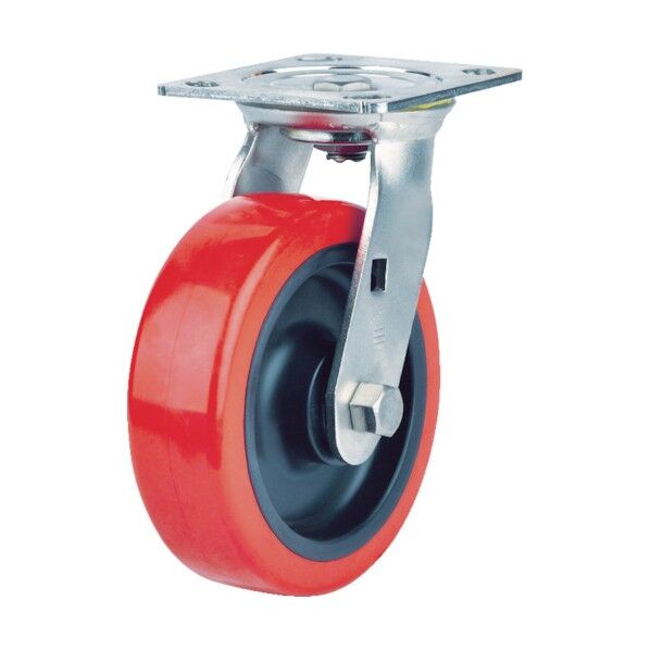 ステンレスキャスター(ウレタン車) 自在