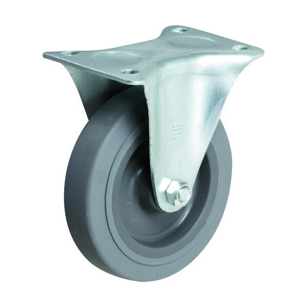 プレート式軽荷重用キャスター 102mm 固定 TP3640R-01-MIR 1点