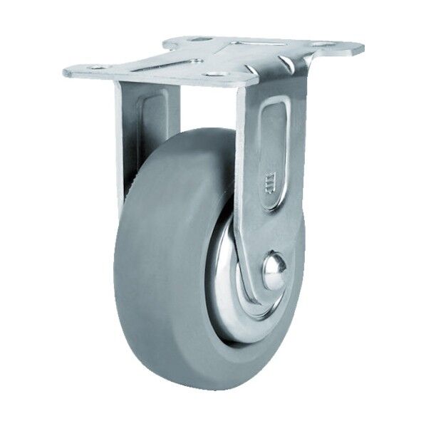 キャスター(高弾性ゴム車) 固定