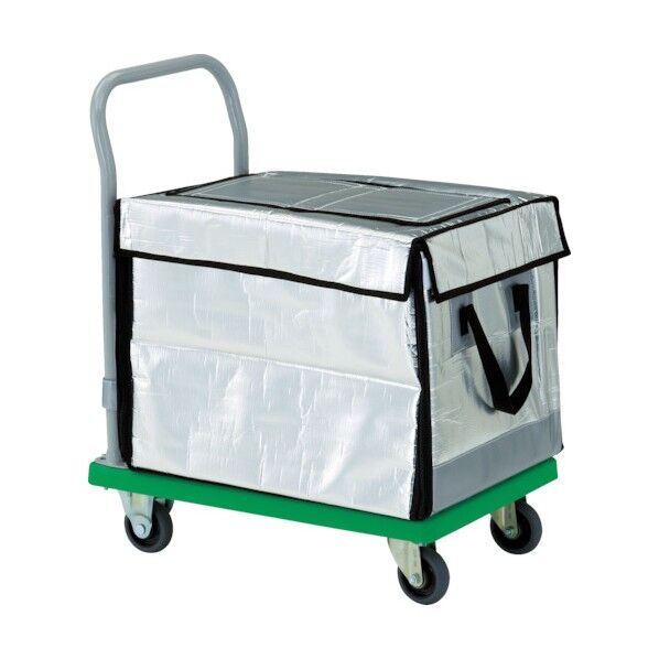 樹脂製台車 グランカート 保冷ハンドトラックボックス付 TP-702-THBC 1個