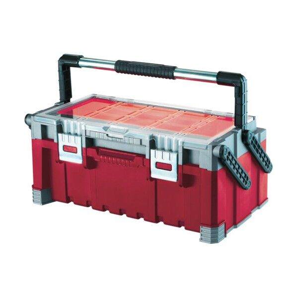 パーツボックス付樹脂ツールケースL 57 x 32 x 50 cm TPBL-567 1