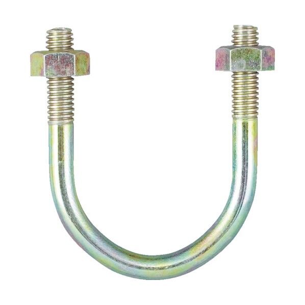 トラスコ PC管用Uボルトクロメート呼び径80Aねじ径W3/8 123 x 115 x 16 mm TPCU-BT80A (80A) 1点...