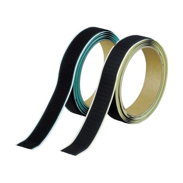 マジックテープセット弱粘着１６ｍｍ×１ｍ黒 120 x 50 x 57 mm TPD-16MTS-BK 1点