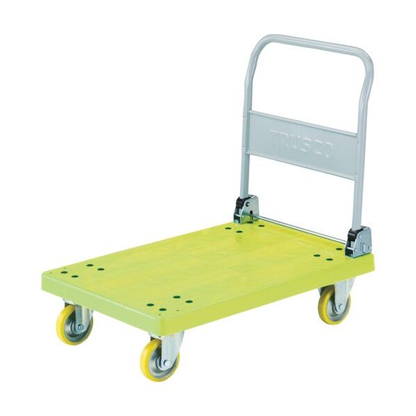 帯電防止性樹脂運搬車 グランカート 折りたたみハンドルタイプ