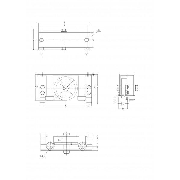 ガイドローラーミニ 1 φ28 自重90g, GUS-0001 1ヶ
