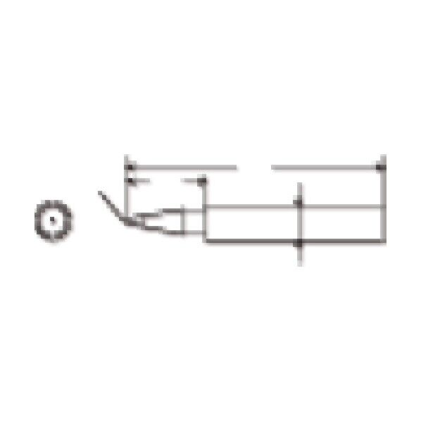即熱セラミックヒーターはんだこて 交換コテ先