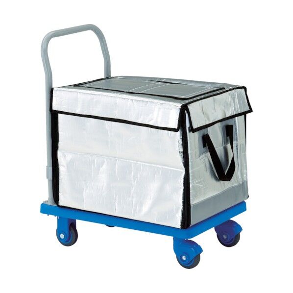 グランカート サイレント 保冷ハンドトラックボックス付 718X4 TP-X702-THBC 1