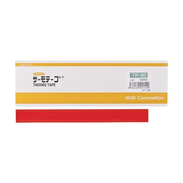 サーモテープ可逆性６０度 229 x 68 x 13 mm TR-60 25枚