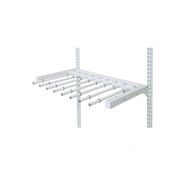 スライドパンツラック ホワイト 幅45cm×奥行46cm SPTR45A 1個