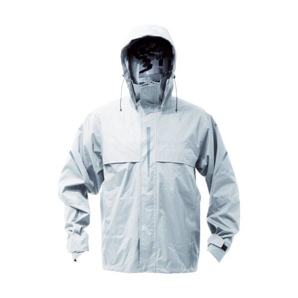 ベンチレーション(通気口)付レインスーツ シルバー 3L 300 x 240 x 50 mm TRW360-71-3L 1点