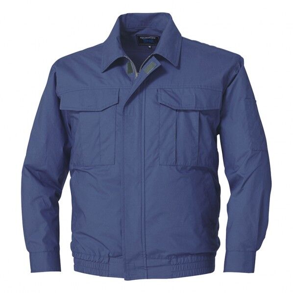 空調服® 長袖ブルゾン(ウェアのみ) 008ダークブルー 3L KU90550 1