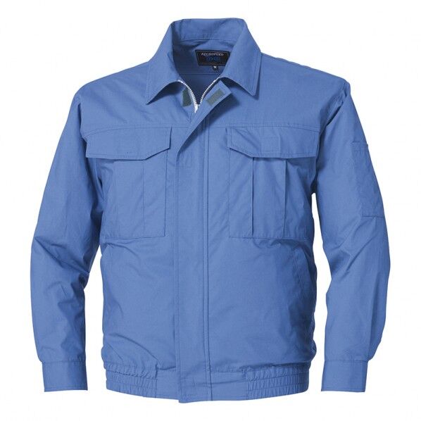 空調服® 長袖ブルゾン(ウェアのみ) 006ライトブルー 4L KU90550 1