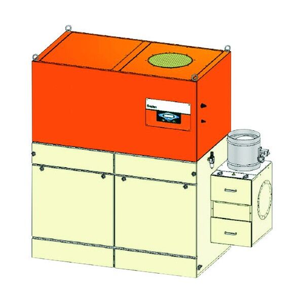 ヒューム用集じん機 自動ちりおとし 三相200V 5.5kW 60Hz SDC-L5500BPN3-6 1点