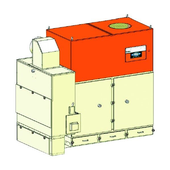 スイデン 火の粉ヒューム用集じん機 自動ちりおとし 三相200V 5.5kW 60Hz SDC-L5500BPT3-6 1点
