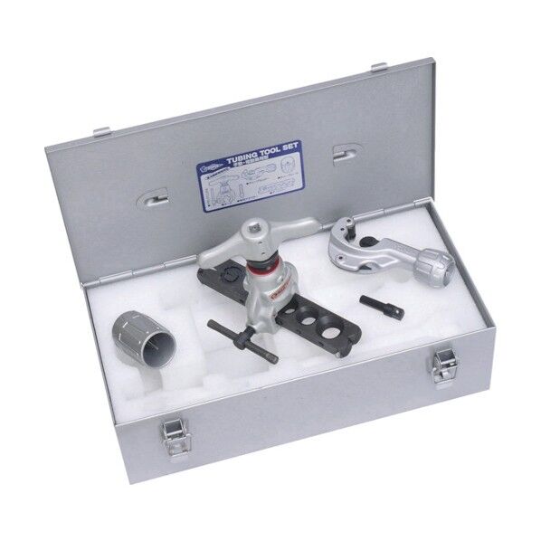 チュービングツールセット(偏芯式)手動電動兼用型、新冷媒・新規格対応