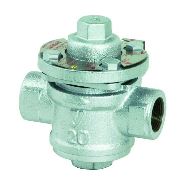 ヨシタケ バイパス付スチームトラップ15A 127 x 127 x 108 mm TS-7-15A...