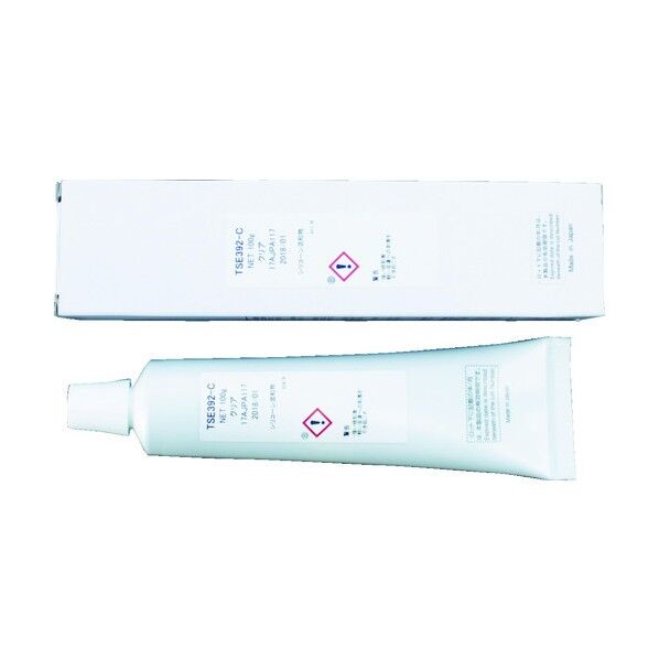 電気電子部品用シーリング材クリアー 187 x 47 x 32 mm TSE392-100C 1点