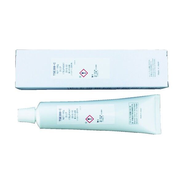 電気電子部品用シーリング材クリアー 186 x 47 x 33 mm TSE399-100C 1