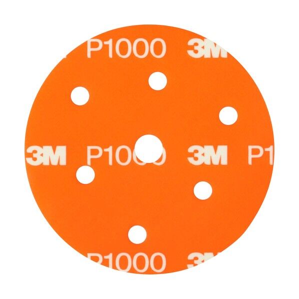 足付ケソフトディスク 穴アリ 130g オレンジ A/SOFT DISC A1000R