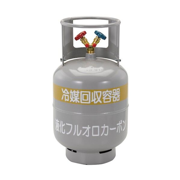 タスコ TA110-24N 冷媒回収用ボンベ フロートセンサー無 340 x 340 x 610 mm TA110-24N 1個...