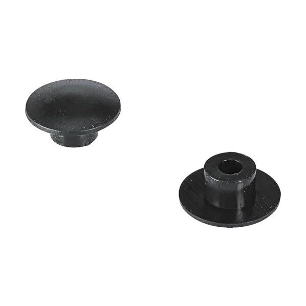 トラスコ 六角穴付ボルト用カバーキャップ M3 黒) TSCP3-BK 10個