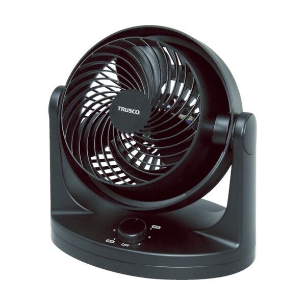 静音サーキュレーター ブラック TSC-BK 1点