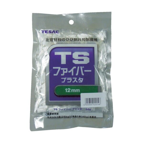 ＴＥＳＡＣ　ＴＳファイバー　プラスタ　１２ｍｍ 18 x 12 x 2 mm TSFP12MM 1袋