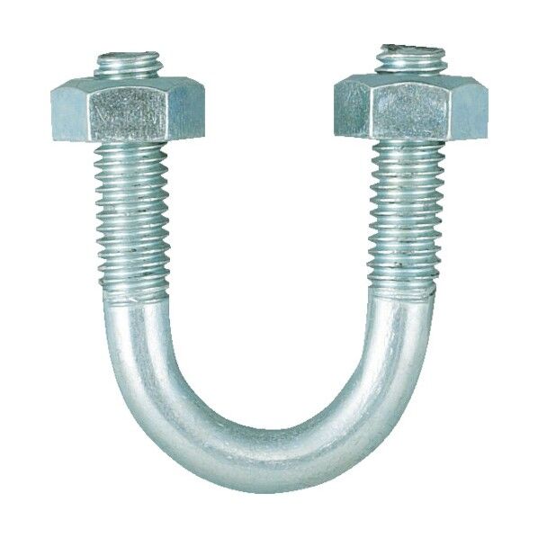 SGP管用Uボルト(インチねじタイプ) ユニクロ