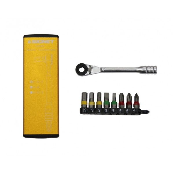 マルチアングル.ミニラチェット&ソケットセット(19点)